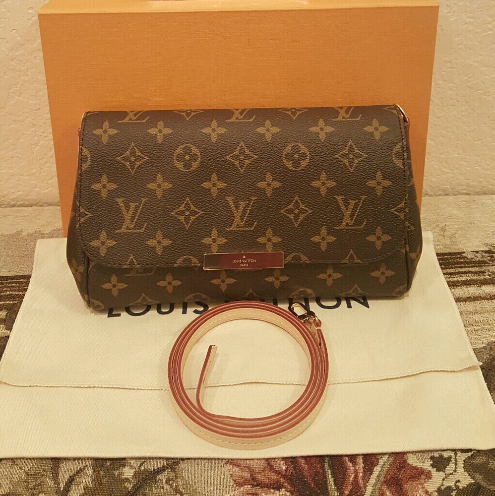 Authentic Louis Vuitton Favorite Mm Monogram - Picture 1 of 8